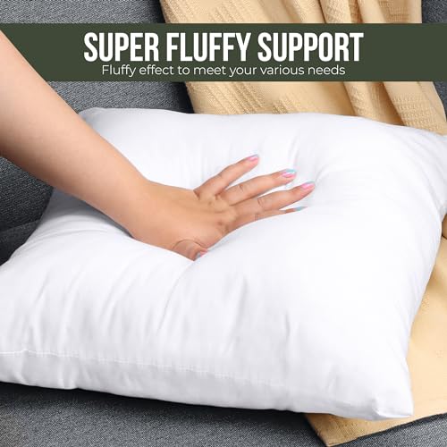 Utopia Bedding 18x18 Throw Pillow Insert - Plush Down Alternative Cushion