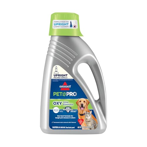 Bissell Pet Pro Oxy Urine Eliminator Carpet Cleaning Solution 48 oz