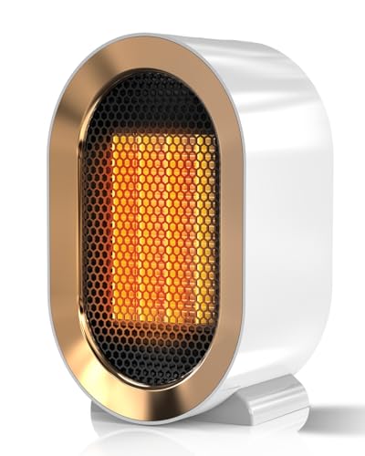 1200W Ceramic Space Heater, Portable Quiet Electric Indoor Heater