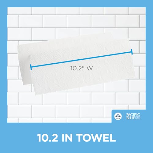 White Big Z-Fold Commercial Paper Towels - 10.2" x 10.8" (2,200 Count)