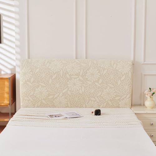 Stretch Headboard Cover for Queen & Cal King Beds - Dustproof Protector