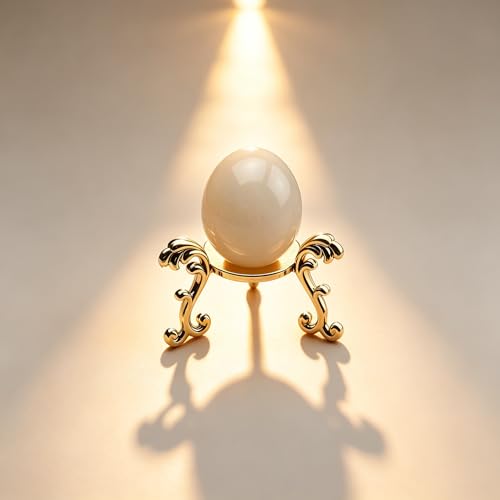 10-Piece Gold Crystal Ball Display Stand for 40mm-80mm Spheres and Stones