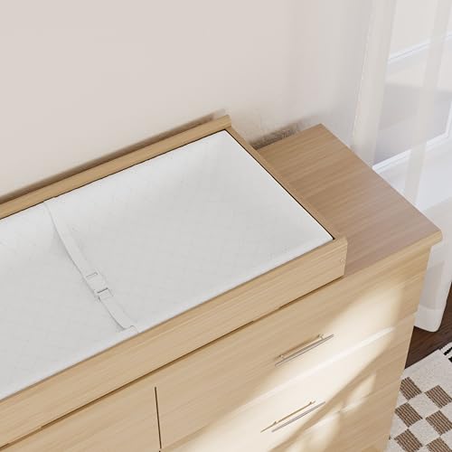 Storkcraft Nest Changing Table Topper Driftwood | Baby Diaper Station
