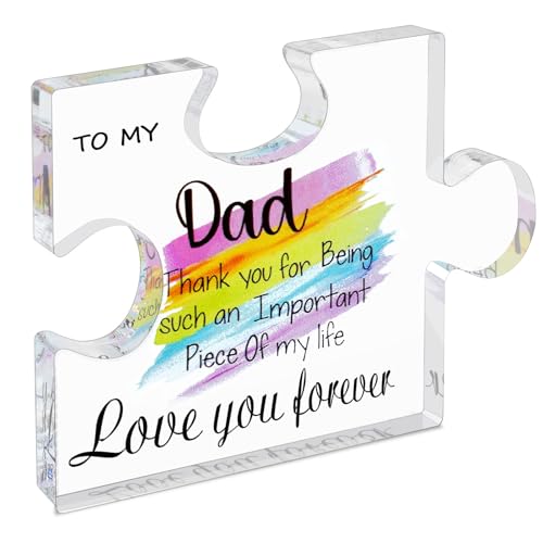 Personalized Gifts for Birthday Christmas - Engraved Acrylic Puzzle