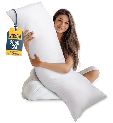 Utopia Bedding Full Body Pillow for Side Sleepers - 20x54 Inch Plush Support