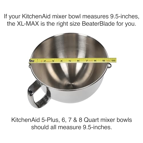 Metal Beater Paddle Blade for 5-Plus, 6, 7 & 8-Quart Bowl-Lift Stand Mixers