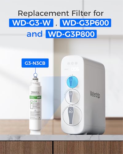G3-N3CB Reverse Osmosis Water Filter Replacement - 12-Month Lifetime