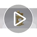 Gold Reading Woman Statue, Abstract Thinker Sculpture for Home Decor