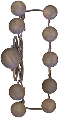 Pilgrim Home and Hearth Venice Fireplace Candelabra - Distressed Bronze Candle Holder