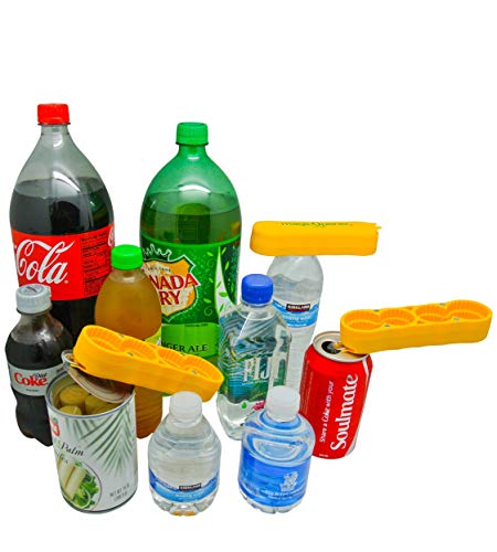 Bottle Opener Set for Water, Soda & Cans – 16 Sizes, Durable & Magnetic