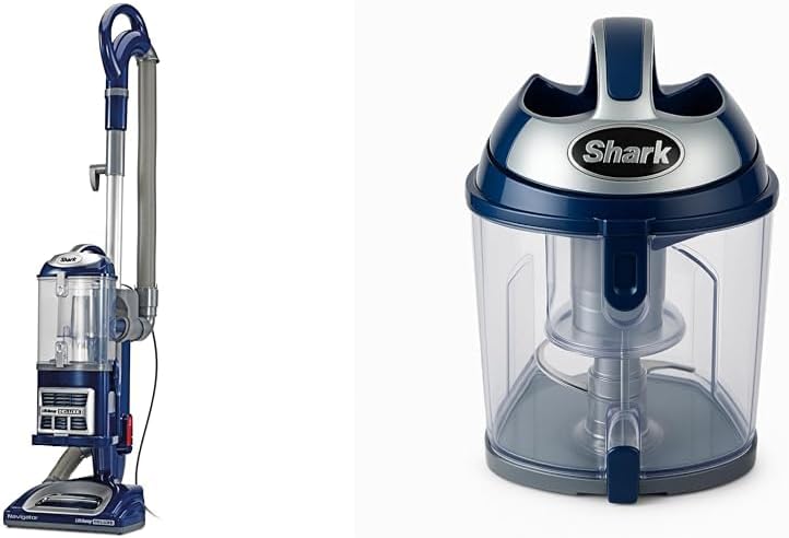 Shark Navigator Lift-Away Deluxe Vacuum - Large Dust Cup, HEPA Filter, Swivel Steering & Tools Included