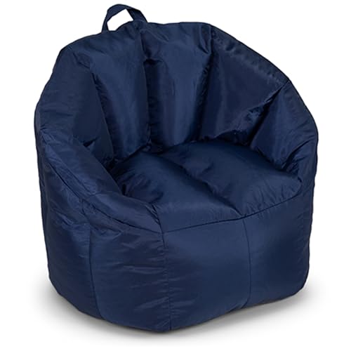 Structured Bean Bag Chair for Reading & Gaming - Durable Easy-Clean Seat