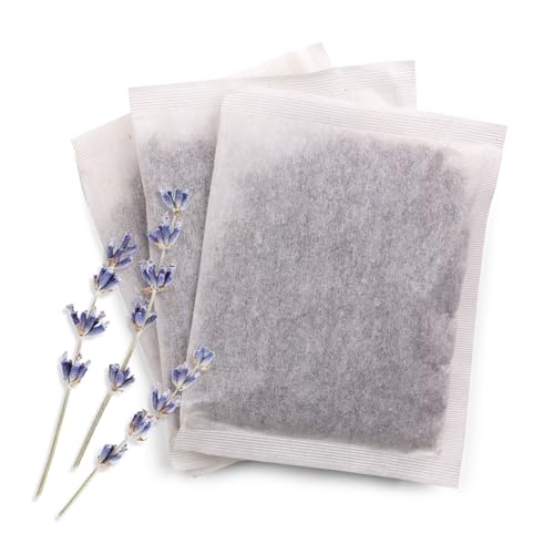 Natural Lavender Laundry Sachets - Reusable Dryer & Closet Freshener (18 Pack)