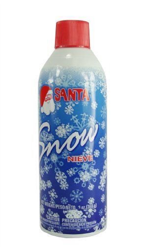Artificial Snow Spray for Holiday Crafts & Decor - 9 oz Aerosol Can
