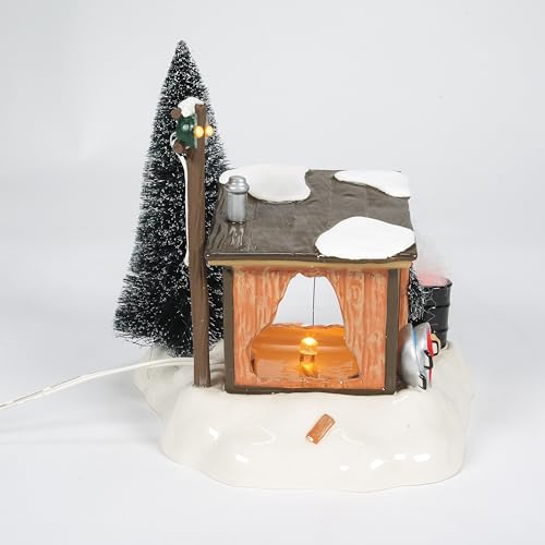 Department 56 National Lampoon Christmas Vacation Griswold Sled Shack Lit Building