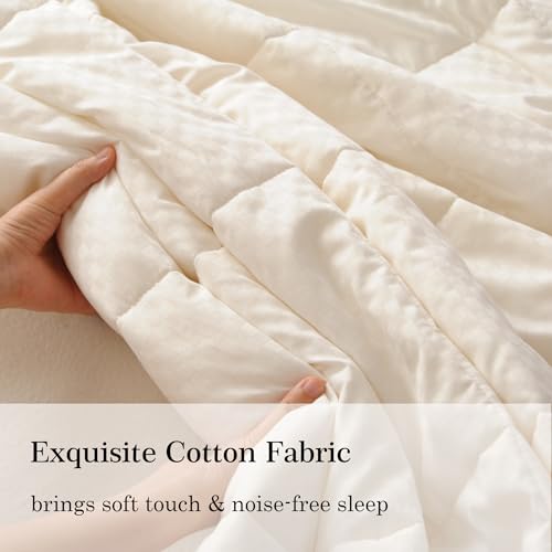 CUDDLE DREAMS Queen Australian Wool Comforter - All Season Duvet Insert