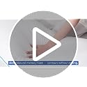 Full Body Pillow Insert - Adjustable Long Bed Pillow for Support