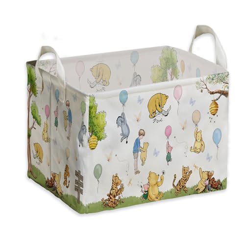 Winnie Basket Winnie-1 Baby Nursery Storage Hamper Waterproof Foldable Toy & Clothes Bin