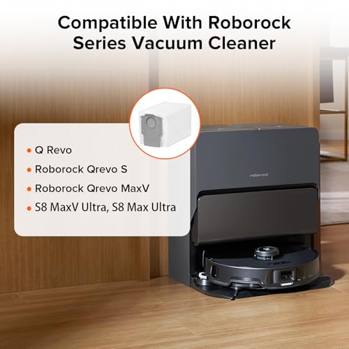Roborock Disposable Dust Bags 6-Pack for Qrevo and Saros Series