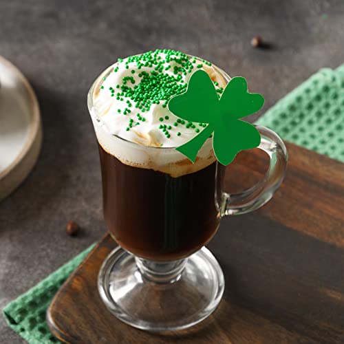 Sieral 12 Pcs Irish Coffee Mugs 8.5 oz Clear Glass with Handle - Set of 12