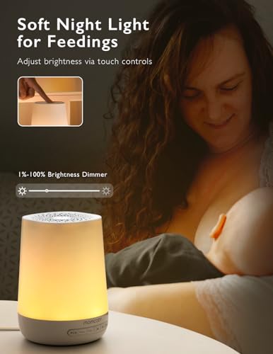Momcozy Smart Baby Sound Machine & Night Light with App Control