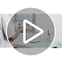 Vtopmart Disposable Facial Towels Holder - Clear Acrylic Storage Drawer for XL Towels, Model 1