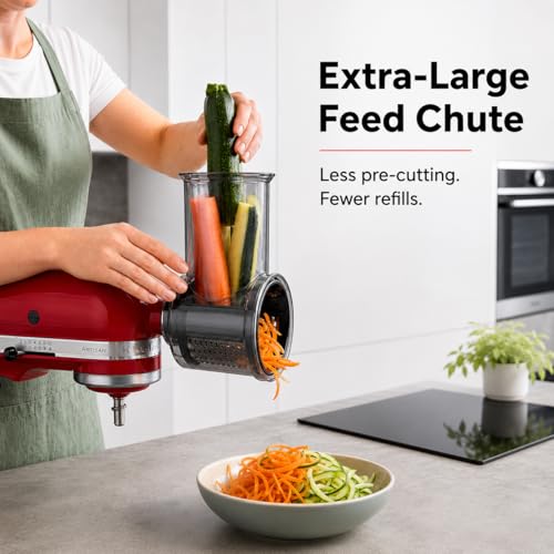 Vegetable Slicer and Shredder Attachment for Stand Mixers