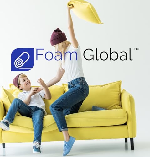 Egg Crate Foam Mattress Topper for Pressure Relief & Support - King