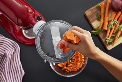KitchenAid Food Processor Attachment with Commercial Dicing Kit - Food Processor with Dicing Disc