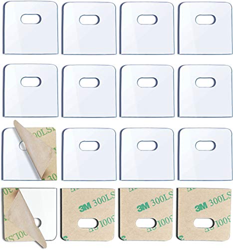 Clear Vertical Blind Repair Tabs (32 Pack) - Self-Adhesive Fixers