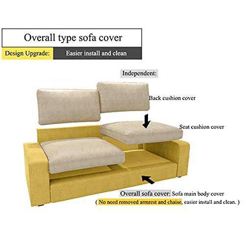 IKEA Kivik Loveseat Velvet Couch Cover - Machine Washable