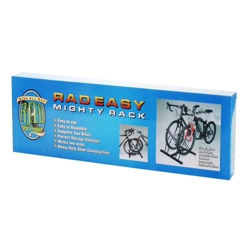 Dual Bike Rack Stand – Heavy Duty Steel Indoor & Outdoor Bicycle Storage