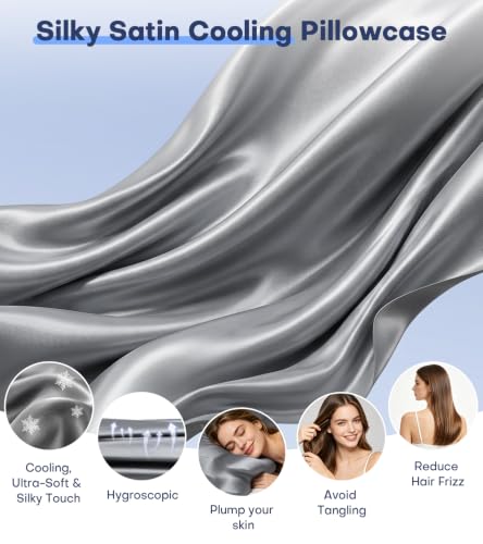 Cooling Gel Memory Foam Neck Pillow for Pain Relief - Ergonomic Design
