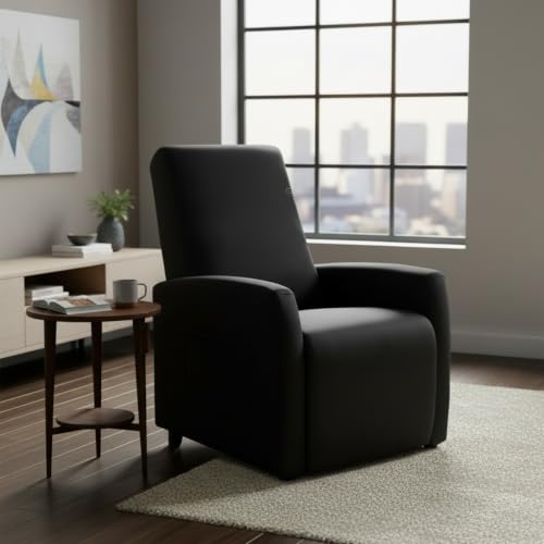 Small Recliner Chair Covers - 4 Piece Stretch Washable Slipcover