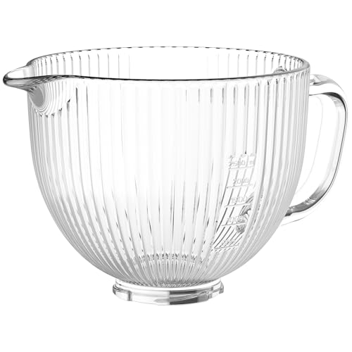 5-Quart Glass Mixing Bowl for 4.5 & 5-Qt Tilt-Head Stand Mixers