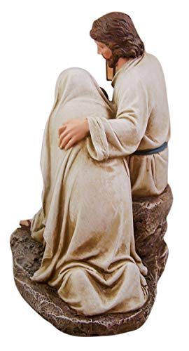 Avalon Gallery Advent & Christmas Resin Figurine 9.25-In Blessed Holy Family - 9.25-Inch Variation