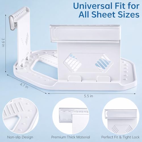 Fitted Sheet Holders - 4PCS Non-Slip Bed Sheet Grippers