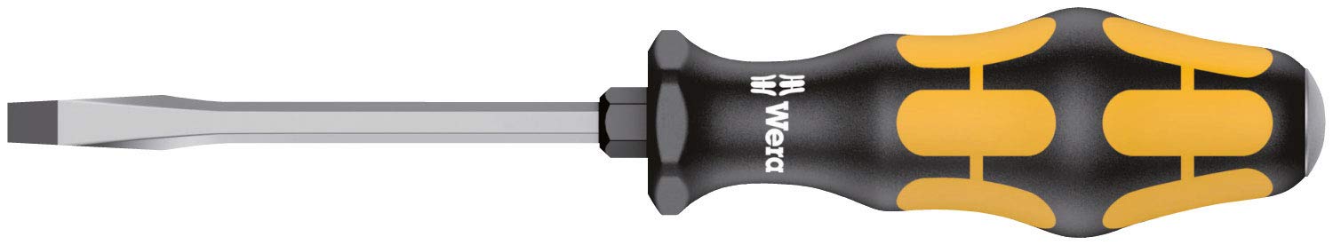 WERA 932 A Screwdriver - Precision Slotted Screwdriver, 1 x 5.5 x 100 mm Size