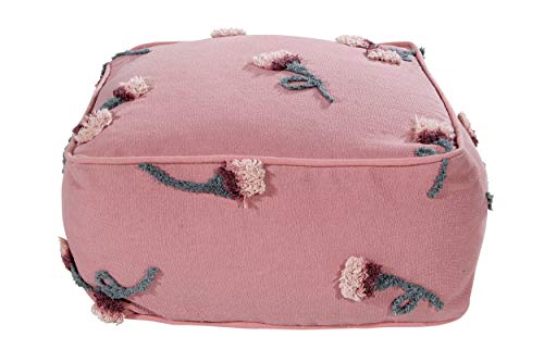 Lorena Canals Handmade Washable Cotton Pouffe - Eco-Friendly Home Footstool
