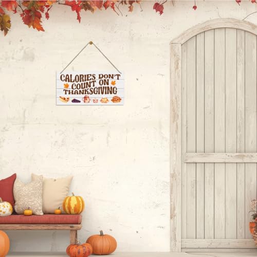 Fall 08 Wooden Thanksgiving Plaque - Wall Decor, Seasonal Home Decor