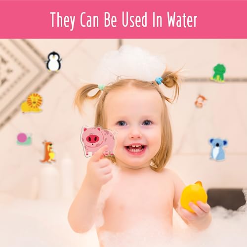 31 Animal Gel Clings - Removable & Reusable Window Stickers