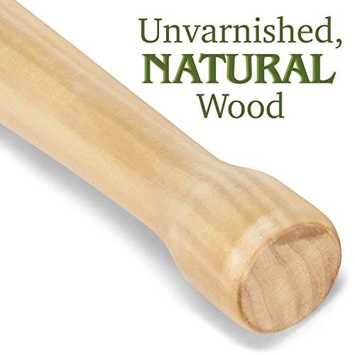 8-Inch Wooden Cocktail Muddler for Herbs & Fruit Mixology - Bar & Kitchen Tool