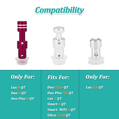 Pressure Cooker Float Valve and Silicone Sealer Cap Set - 2 Pack