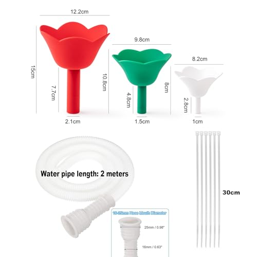 Christmas Tree Watering Funnel - 6.5ft Long Spout Spill-Proof System