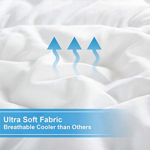 Queen Down Alternative Comforter - All Season Duvet Insert with Corner Tabs