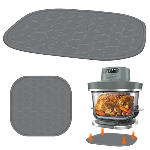 Heat Resistant Silicone Countertop Protector Mat for Glass Air Fryer