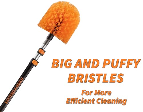 20 ft High Reach Duster Kit with 12 ft Telescopic Pole & 3 Heads