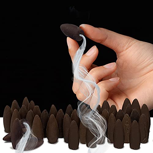 Dragons Blood Backflow Incense Cones for Waterfall Burners - 40 Pack