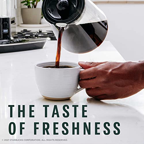 Starbucks Italian Roast Dark Ground Coffee, 100% Arabica, 18 oz
