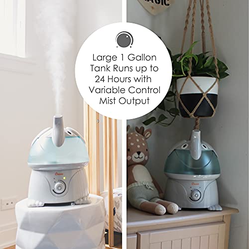 Cute Animal Ultrasonic Cool Mist Humidifier for Kids Bedroom 1 Gallon